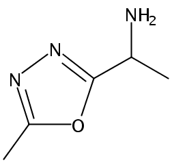 1-(5-methyl-1,3,4-oxadiazol-2-yl)ethanamine