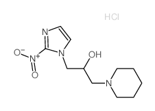 1-(2-nitroimidazol-1-yl)-3-piperidin-1-ylpropan-2-ol,hydrochloride