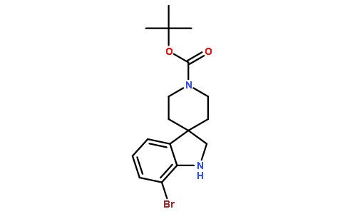 7-溴螺[吲哚啉-3,4-哌啶]-1-羧酸叔丁酯