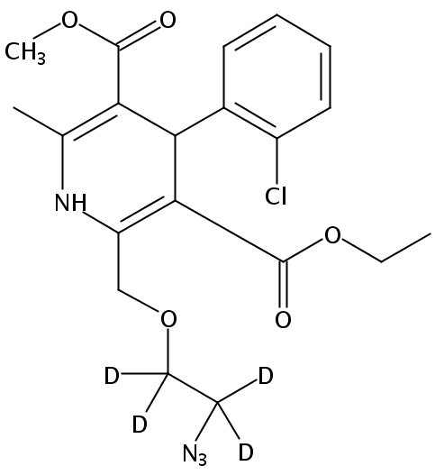 2-[(2-Azidoethoxy-d4)methyl]-4-(2-chlorophenyl)-3-ethoxycarbonyl-5-methoxycarbonyl)-6-methyl-1,4-dihydropyridine