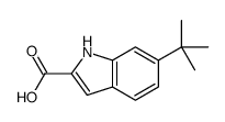 6-(2-Methyl-2-propanyl)-1H-indole-2-carboxylic acid