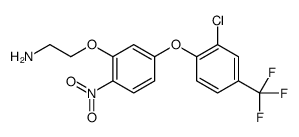 2-[5-[2-chloro-4-(trifluoromethyl)phenoxy]-2-nitrophenoxy]ethanamine