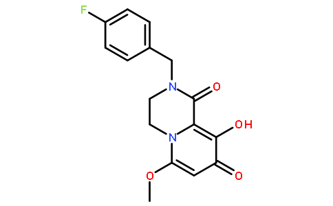 2-(4-氟芐基)-9-羥基-6-甲氧基-3,4-二氫-1H-吡啶并[1,2-a]吡嗪-1,8(2H)-二酮
