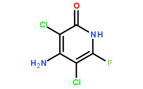 6-氟-3,5-二氯-4-氨基2-羟基吡啶