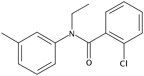 2-氯-N-乙基-N-(3-甲基苯基)苯甲酰胺