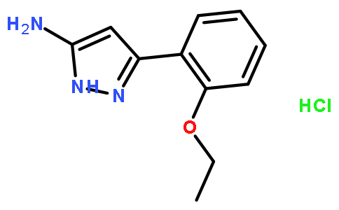 5-(2-乙氧基苯基)-1H-吡唑-3-胺盐酸盐