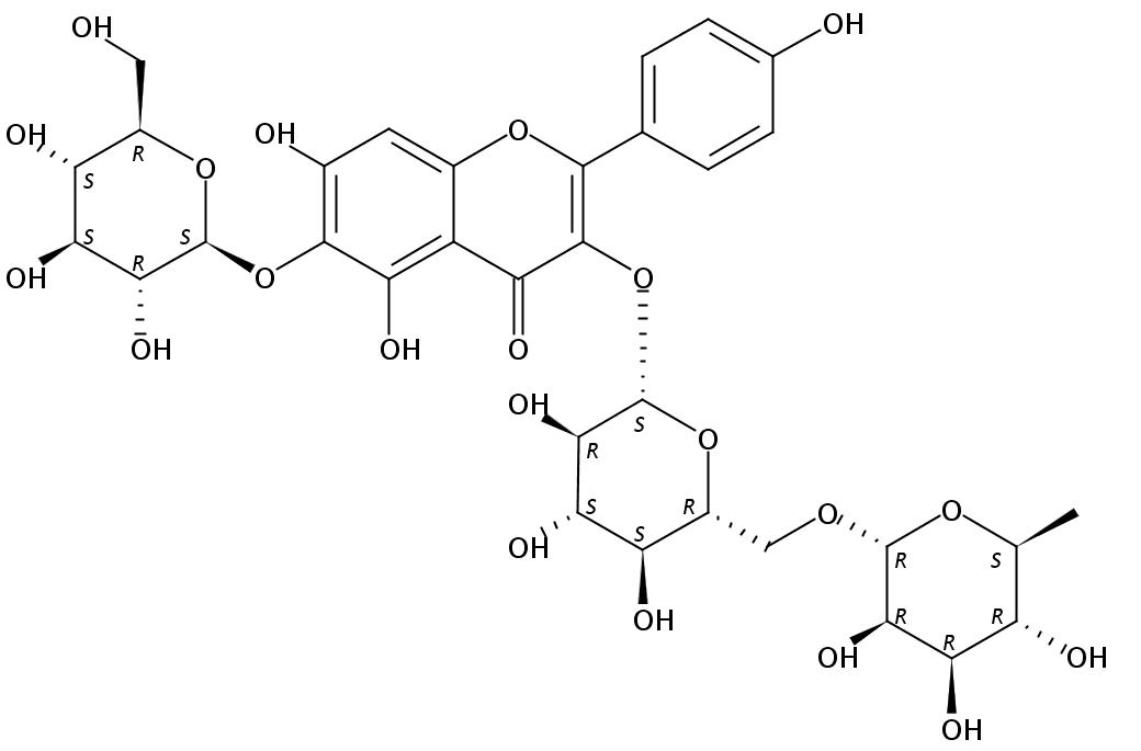 6-羟基山奈酚 3-芸香糖-6-葡萄糖苷