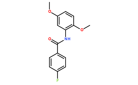 N-(2,5-二甲氧基苯)-4-氟苯甲酰胺,97%