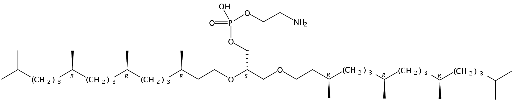 1,2-di-O-phytanyl-sn-glycero-3-phosphoethanolamine