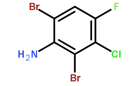 3-氯-2,6-二溴-4-氟苯胺