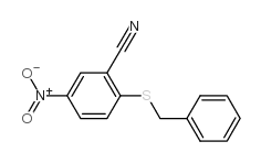 2-(苯甲基硫代)-5-硝基苯甲腈