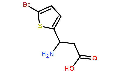 3-氨基-3-(5-溴-2-噻吩)-丙酸