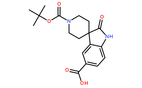 1-(叔丁氧基羰基)-2-氧代螺[吲哚啉-3,4-哌啶]-5-羧酸