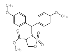 Methyl (R)-3-[bis(4-methoxyphenyl)methyl]-2,2-dioxo-[1,2,3]oxathiazolidine-4-carboxylate