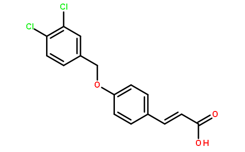 4-(3,4-二氯苄氧基)肉桂酸