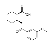 (1R,2R)-2-[2-(3-methoxyphenyl)-2-oxoethyl]cyclohexane-1-carboxylic acid