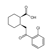 (1R,2R)-2-[2-(2-chlorophenyl)-2-oxoethyl]cyclohexane-1-carboxylic acid