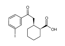 (1R,2R)-2-[2-(3-iodophenyl)-2-oxoethyl]cyclohexane-1-carboxylic acid