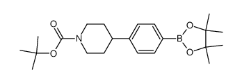 tert-butyl 4-[4-(4,4,5,5-tetramethyl-1,3,2-dioxaborolan-2-yl)phenyl]piperidine-1-carboxylate