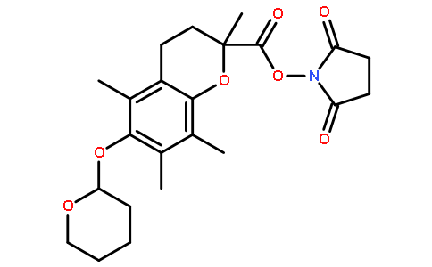 (2R)-6-(四氢-2H-吡喃-2-基氧基)-2,5,7,8-四甲基苯并二氢吡喃-2-羧酸琥珀酰亚胺酯