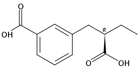 (R)-3-(2-Carboxybutyl)benzoic acid