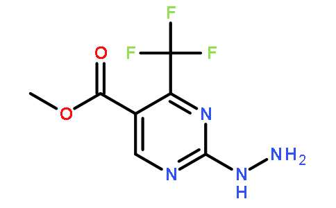 5-(甲氧基羰基)-4-(三氟甲基)嘧啶-2-肼