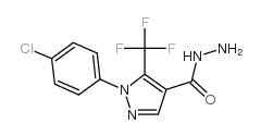 2-(4-氯苯基)-3-(三氟甲基)吡唑-4-羧酸酰肼