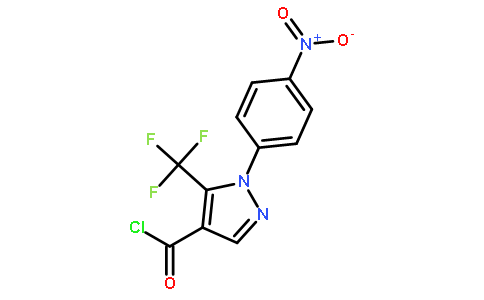 1-(4-硝基苯)-5-三氟甲基-吡唑-4-羰酰氯