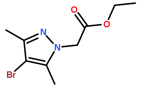 2-(4-溴-3,5-二甲基-1H-吡唑)乙酸乙酯