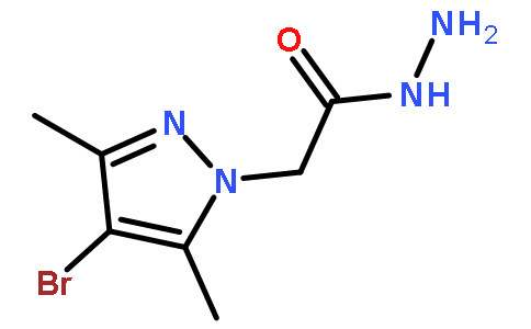 2-(4-溴-3,5-二甲基-吡唑-1-基)乙酰肼