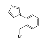 1-[2-(bromomethyl)phenyl]imidazole