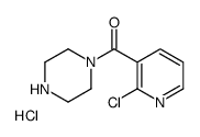 (2-Chloropyridin-3-yl)(piperazin-1-yl)methanone hydrochloride