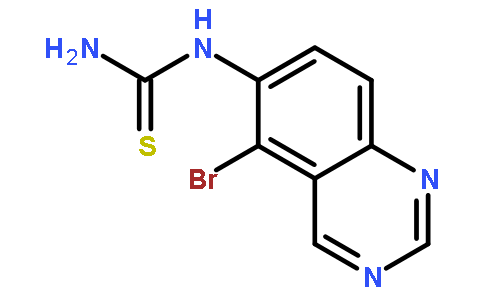 N-(5-溴喹喔啉-6-基)硫脲