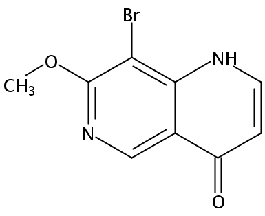 8-溴-7-甲氧基-1,6-萘啶-4(1H)-酮