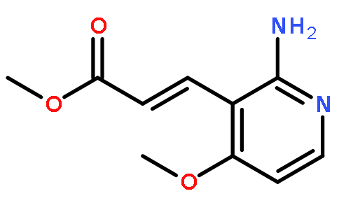 3-(2-氨基-4-甲氧基吡啶-3-基)丙烯酸甲酯