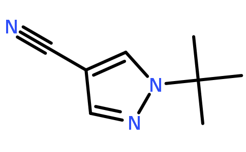 1-叔丁基-1H-吡唑-4-甲腈