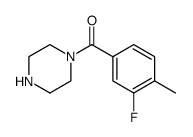 Methanone, (3-fluoro-4-methylphenyl)-1-piperazinyl