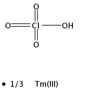 高氯酸铥(III) w/w aq. soln., Reagent Grade