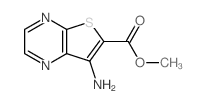 (9CI)-7-氨基-噻吩并[2,3-b]吡嗪-6-羧酸甲酯