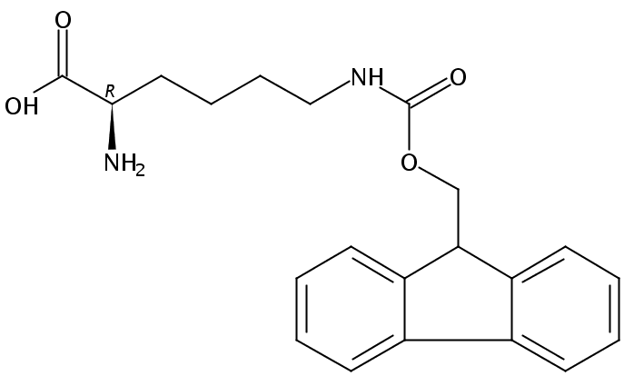 N6-Fmoc-D-赖氨酸