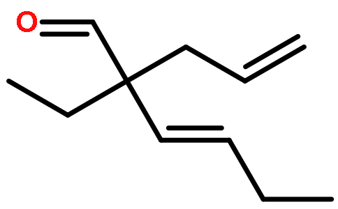 (E)-2-烯丙基-2-乙基-3-己烯醛