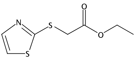 Ethyl 2-(thiazol-2-ylthio)acetate