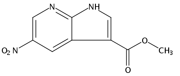 Methyl 5-nitro-1H-pyrrolo[2,3-b]pyridine-3-carboxylate