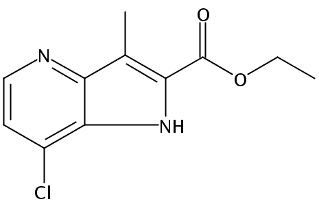 Ethyl 7-chloro-3-methyl-1H-pyrrolo[3,2-b]pyridine-2-carboxylate