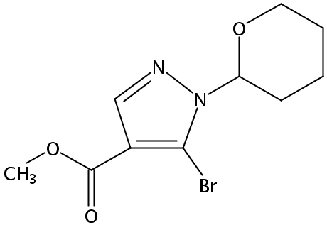Methyl 5-bromo-1-(tetrahydro-2H-pyran-2-yl)-1H-pyrazole-4-carboxylate