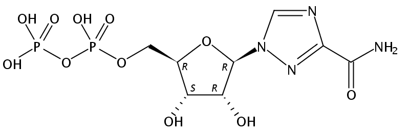 利巴韦林5'-二磷酸锂盐
