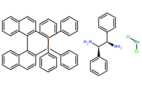 二氯[(R)-(+)-2,2′-二(二苯基膦)-1,1′-联萘基][(1R,2R)-(+)-1,2-二苯基乙二胺)钌(II)