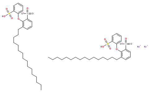 十六烷基磺基苯氧基苯磺酸二钠盐