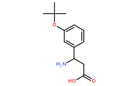 3-氨基-3-(3-叔丁氧基苯基)丙酸