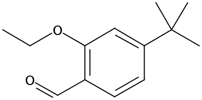 4-(1,1-二甲基乙基)-2-乙氧基-苯甲醛